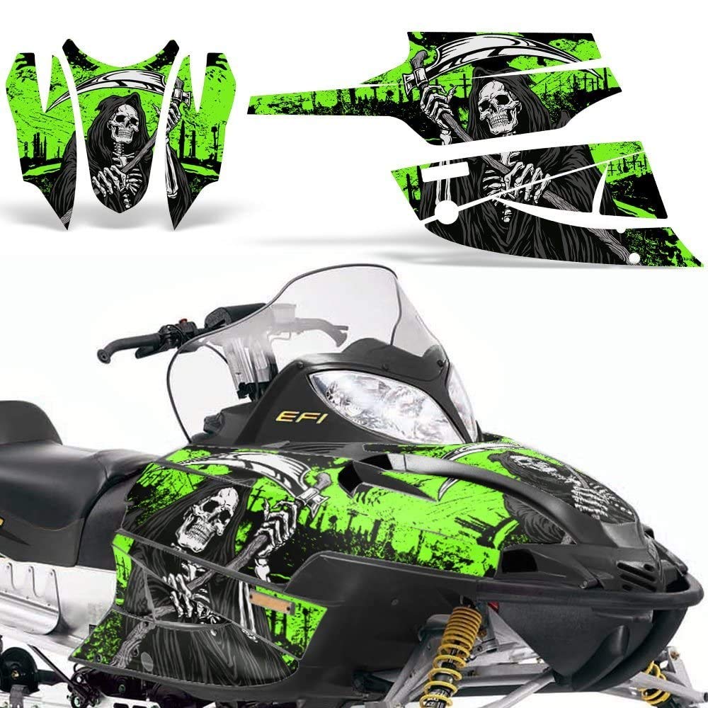 Amazon.com: Wholesale Decals Snowmobile Graphics kit Sticker Decal